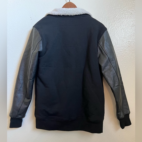 ATWYLD - Cosmonaut Leather / Fleece Women's Jacket - Size Large - Picture 8 of 8